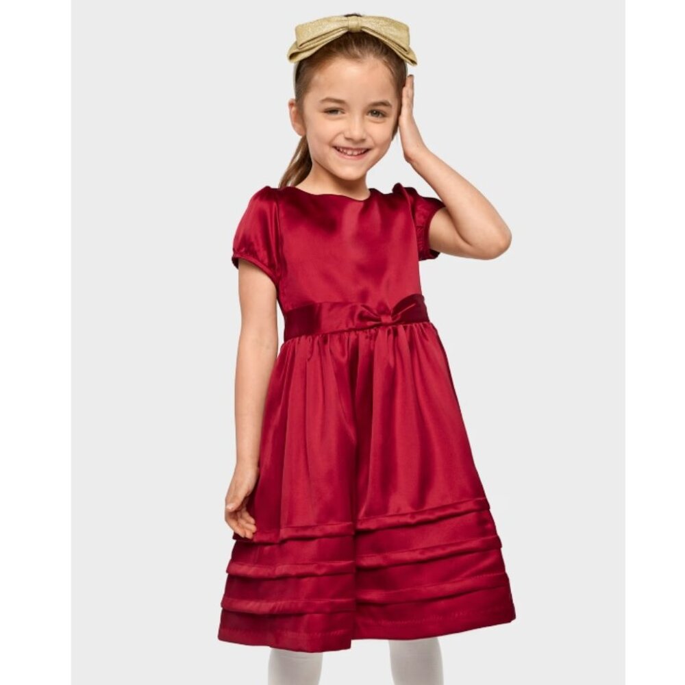 Girl's Red Party Dress